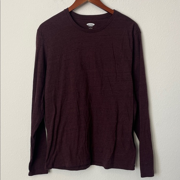Old Navy Other - Old Navy Burgundy Long Sleeve Soft Washed Tee
